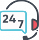 پاسخگویی 24 ساعته