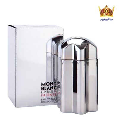 عطر ادکلن مونت بلنک امبلم اینتنس نقره ای